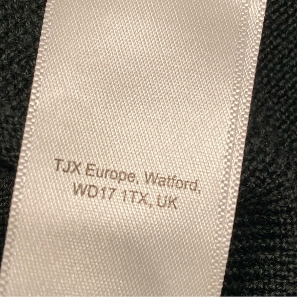 Nanette By Nanette Lepore Merino Wool Flutter Sleeve Sweater, Forest Green, Sz L - Picture 7 of 9